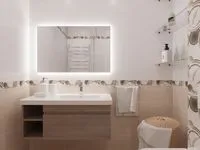 Плитка Intercerama Mare темно-коричнева стіна 2350162032 зображення 1