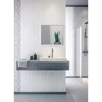 Плитка Intercerama Savoi серый рельеф изображение 1