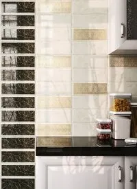 Плитка Intercerama Victorian черная стена изображение 1