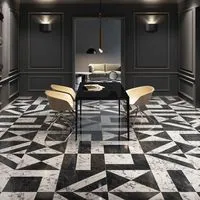 Плитка Kerama Marazzi Бьянко Неро SG013302R изображение 1