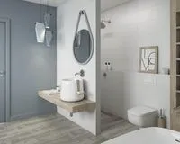 Плитка Paradyz Neve Bianco Matt 25х75 зображення 1