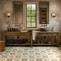 Плитка PERONDA FS FARFALLA FS FARFALLA MUSTARD/45X45X0,95 45x45 изображение 2