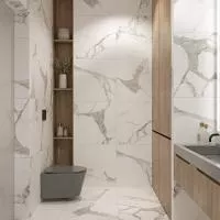 Плитка Zeus Ceramica STATUARIO WHITE ZRXSR1BR 60x60 зображення 6