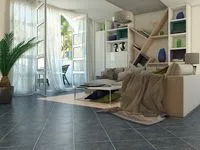 Плитка Cersanit Trevor неро підлога/стіна зображення 1