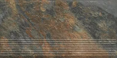 Сходинкa Paradyz ARDIS RUST STOPNICA PROSTA STRUKTURA MAT 30, 0x60, 0 G1, Фото