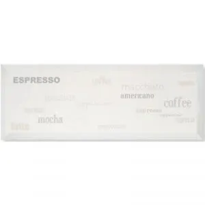 Декор Intercerama Bingo белый (Д125061), Фото