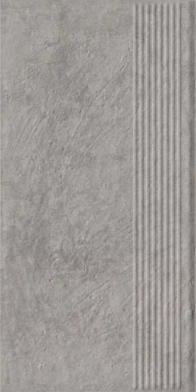 Ступень Paradyz CARRIZO GREY STOPNICA PROSTA STRUKTURA MAT 30x60, Фото