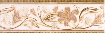 Декор Cersanit Daniela крем фриз, Фото