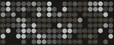 Декор Ceramika Konskie Michelle Sigma black inserto 20x50, Фото