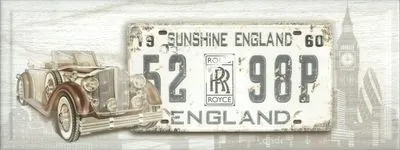 Декор Intercerama Blanko сірий 3 Д181071-2, Фото