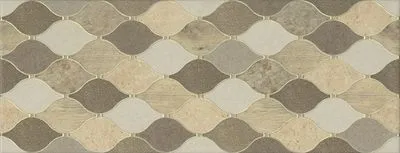 Декор Intercerama Luna бежевий 1 Д175021, Фото