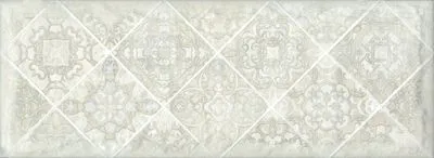 Декор Intercerama Portland серый Д180071, Фото