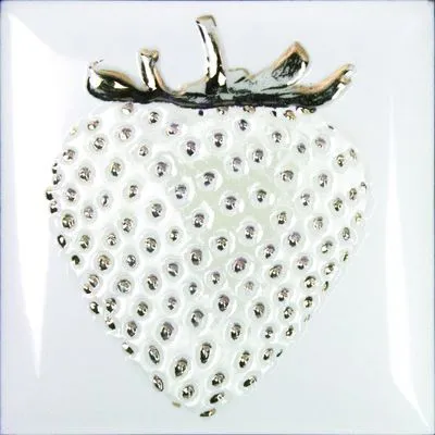 Декор MONOPOLE SEASON FRESA BLANCO BRILLO BISEL 15х15, Фото