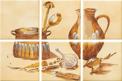 Декор Rako Classic WITP4035 бежевый, Фото