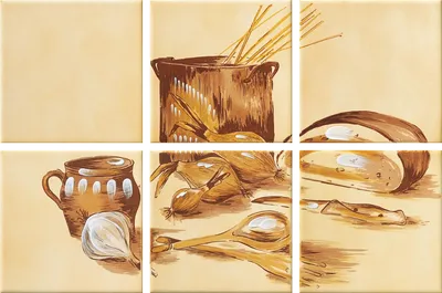 Декор Rako Classic WITP4042 бежевый, Фото