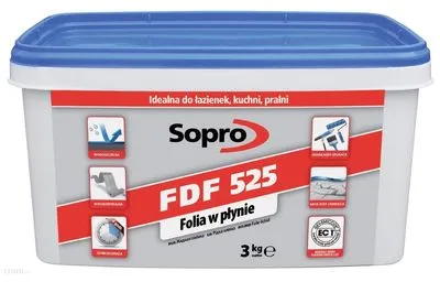Эластичное гидроизоляционное покрытие Sopro FDF 525/3 3кг, Фото