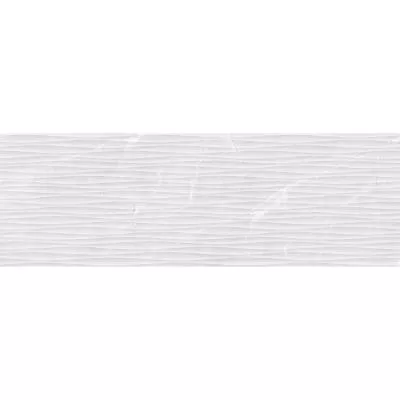 Плитка CERAMICA DESEO ETANIA SILVER DECOR WAVES 30x90, Фото