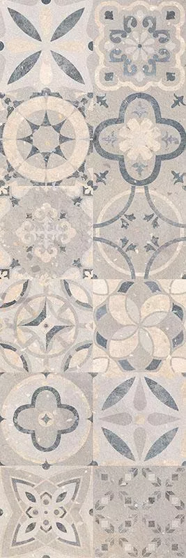 Плитка Paradyz FREEDOM GRYS SCIANA DEKOR 25x75, Фото