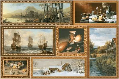 Декор Intercerama Grani коричневый (Д74031-1), Фото