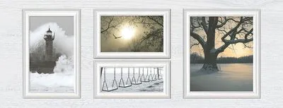 Декор Intercerama Indy серый светлый 1 (Д118071-1), Фото