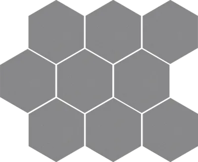 Мозаика Cerrad CAMBIA GRIS LAPPATO MOSAIC HEKSAGON 36743, Фото