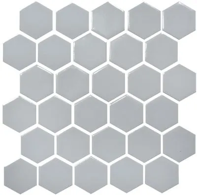 Мозаика Kotto Ceramica HEXAGON H 6002 Grey Silver, Фото