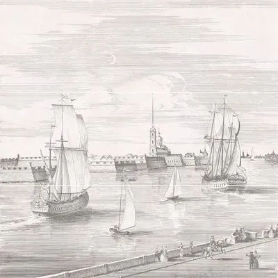 Панно Kerama Marazzi Город на воде 12108R 3x 3F, Фото