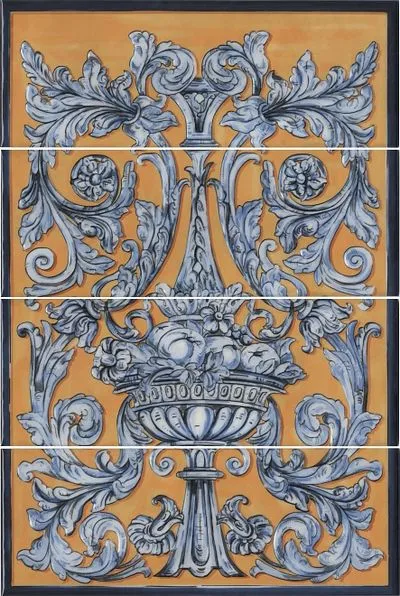 Панно Kerama Marazzi Площа Іспанії HGD B347 4x 15129, Фото