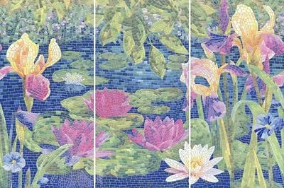 Панно Kerama Marazzi Сад Моне HGD A94 3X 11000RL, Фото