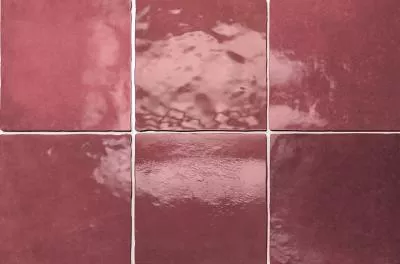 Плитка Equipe Artisan Burgundy 24457 13x13, Фото