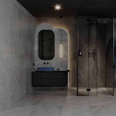 Плитка CERAMICA DESEO Mora Mora Soft Grey Rect 60x60, Фото