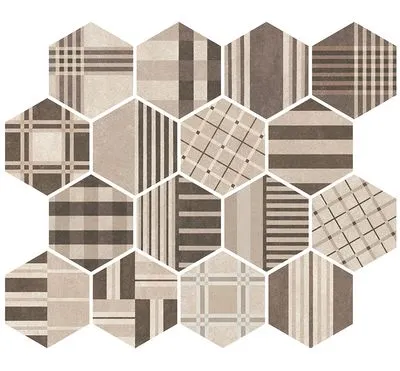 Плитка Equipe HEXATILE CEMENT GEO SAND 22100, Фото
