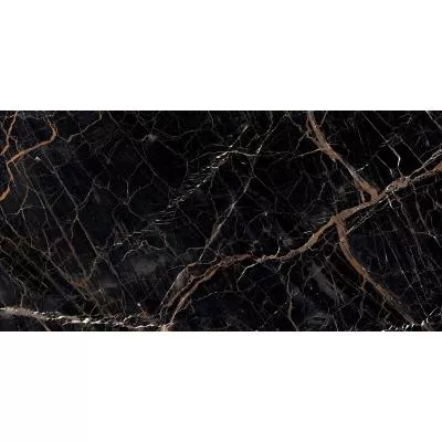 Плитка ITALICA TORCELO BLACK полированная 60х120, Фото