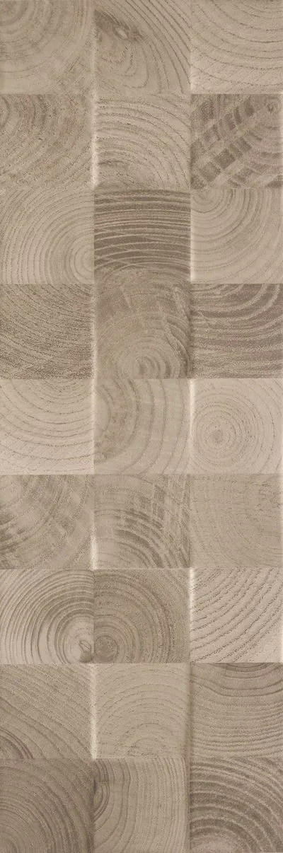 Плитка Paradyz Daikiri Wood Brown Structure Cubes 25х75, Фото