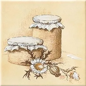 Декор Rako Classic WIT1B260 бежевый, Фото