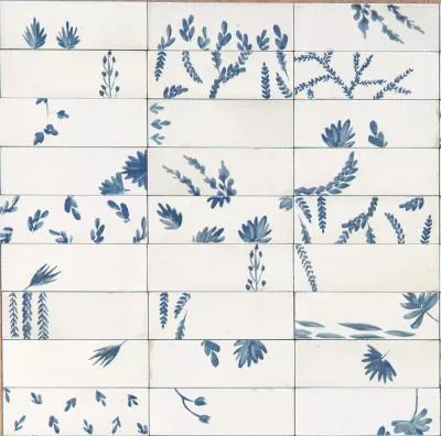 Декор Marazzi RICE BIANCO DECORO LEAF LUX 5x15, Фото