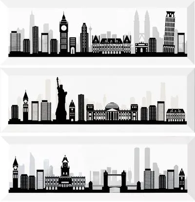 Декор Ceramika Pilch Simple Dekor City, Фото