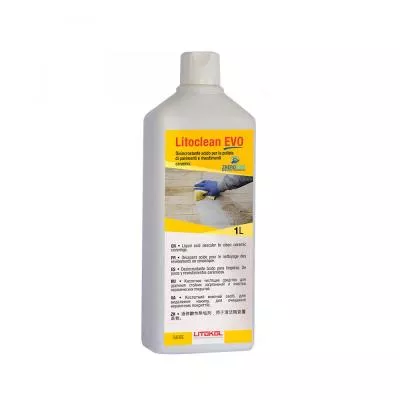 Строительная химия для очищения цемента Litokol LITOCLEAN EVO LCLEVO0121 1 л, Фото