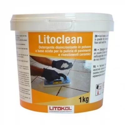 Строительная химия для очищения цемента Litokol LITOCLEAN LCL0241 1 кг, Фото