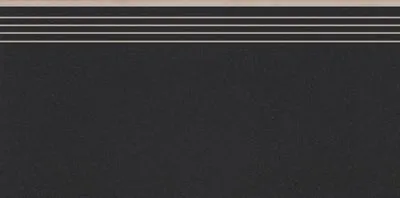 Сходинкa Cerrad CAMBIA BLACK RECT. ENGRAVED STAIR 32921, Фото