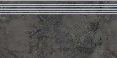 Ступень Opoczno QUENOS GRAPHITE STEPTREAD 29,8X59,8, Фото
