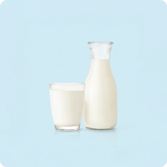 Молоко и сливки