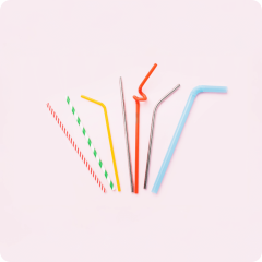 Трубочки для коктейлей