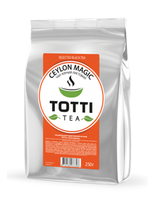 Чай чорний TOTTI Tea Ceylon Magic 250г tt.51286