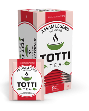 Чай чорний TOTTI Tea Assam Legend 2г х 25шт tt.51504