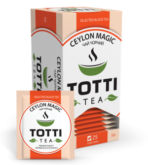 Чай чорний TOTTI Tea Ceylon Magic 2г х 25шт tt.51505