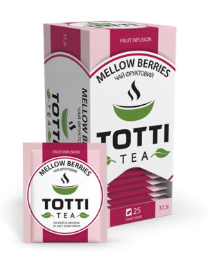 Чай фруктовий TOTTI Tea Mellow Berries 1,5г х 25шт tt.51507