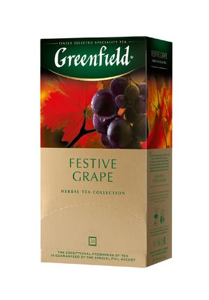 Чай фруктовий Greenfield Festive Grape 2г х 25шт gf.106136