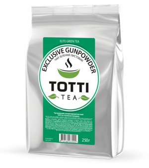 Чай зелений TОТТІ Tea Exclusive Gunpowder листовий 250г tt.51291