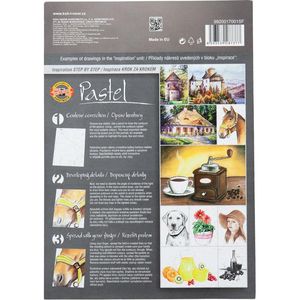 Альбом для пастелі, 20 листів, А4, 220 г/м2 (ескіз) KOH-I-NOOR 992017 - Фото 1